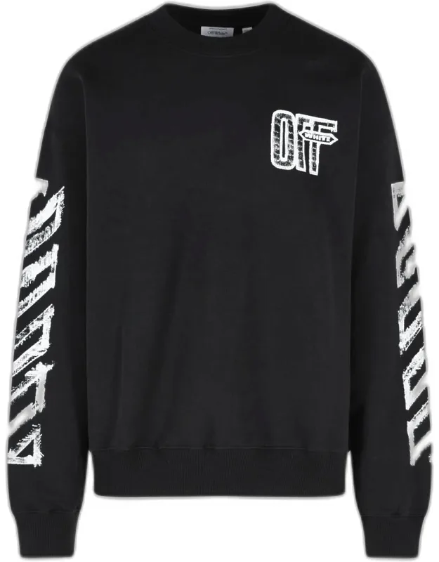 Motion Arrow Cotton Sweatshirt