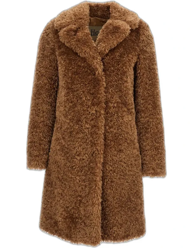 Eco-fur Coat
