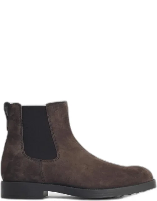 Chelsea Suede Leather Ankle Boots