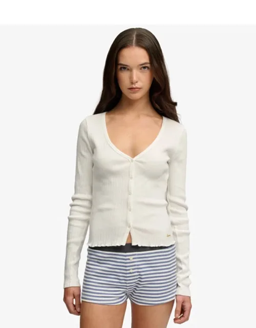 Essential Button Long Sleeve Top