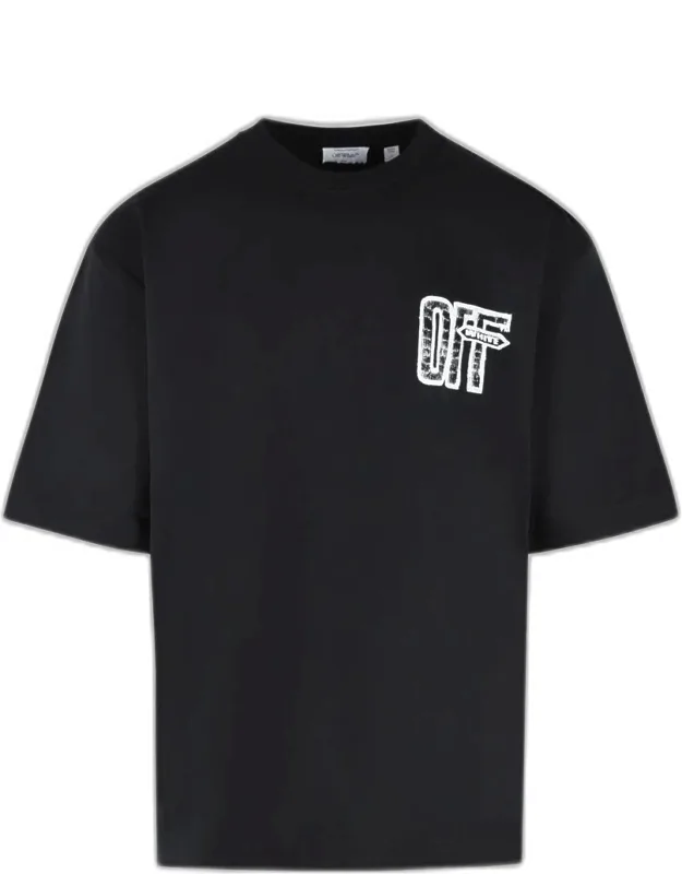 Motion Arrow Cotton T-shirt