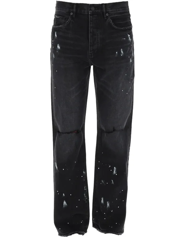 Jeans In Denim Di Cotone