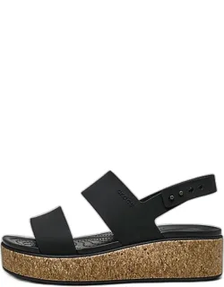 Brooklyn Cork Low Wedge Sandals