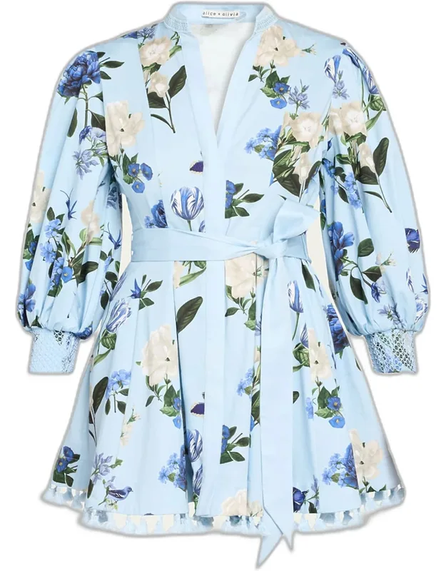 Belted Mini Shirtdress