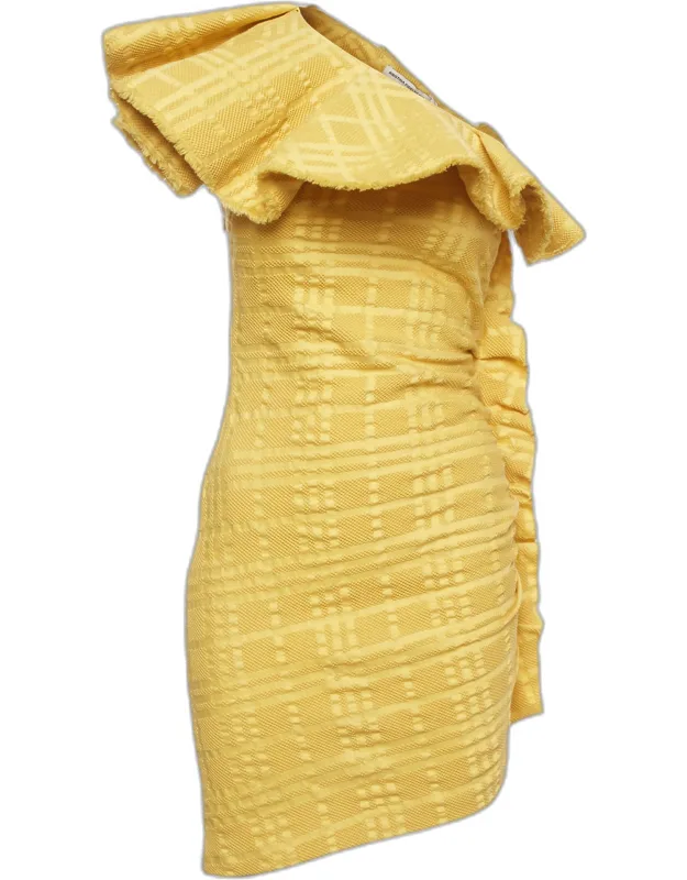 Textured Jacquard Mini Dress