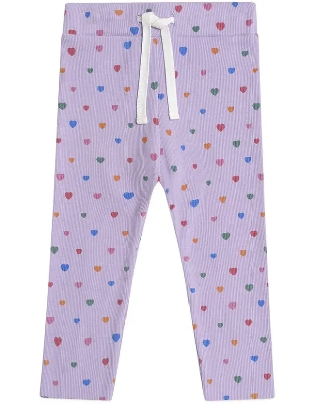 I Heart Cake Rib Leggings