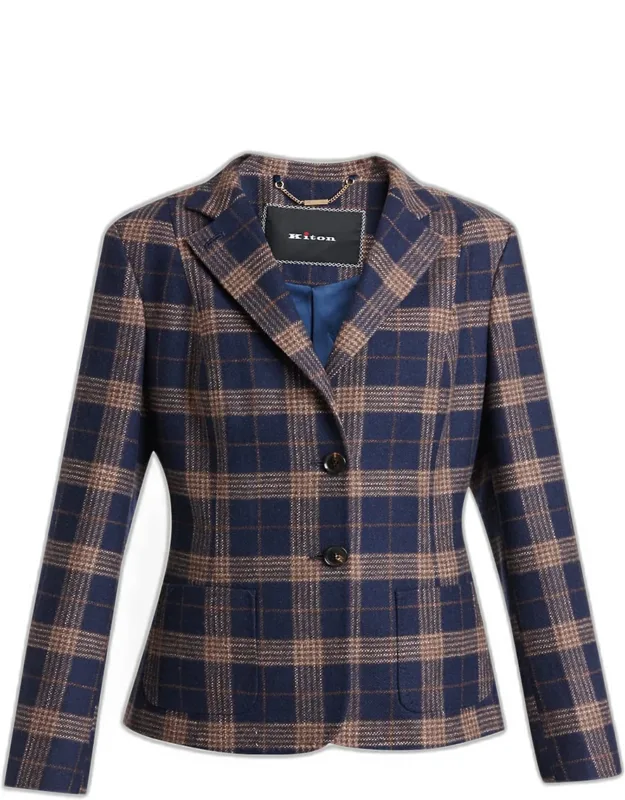 Plaid Blazer