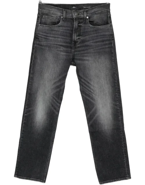 Faded-effect Jeans