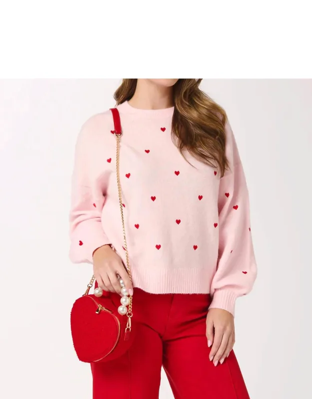 Hearts Sweater
