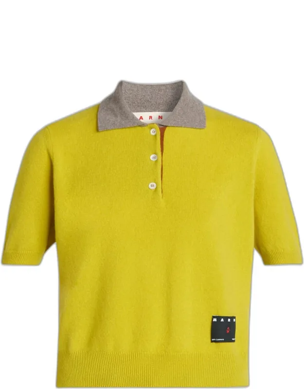 Cashmere Polo Sweater