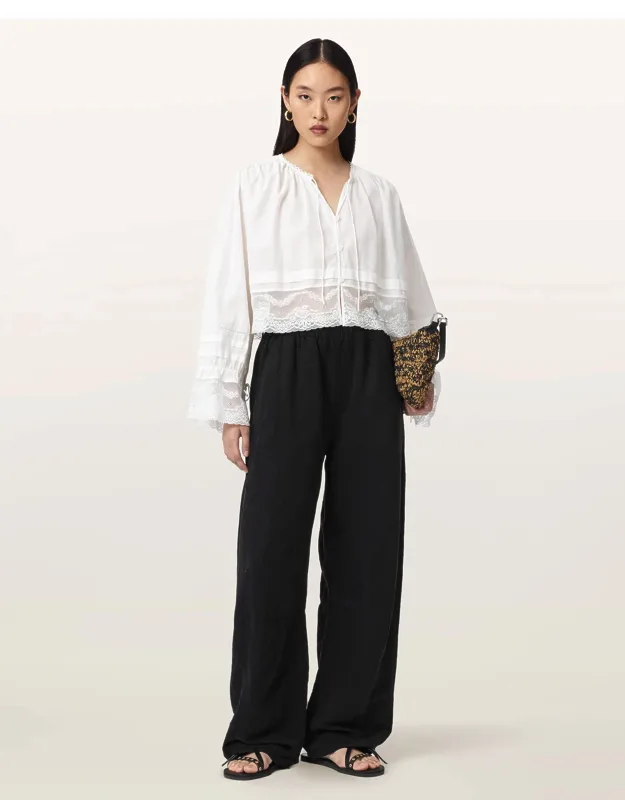 Cropped Lace Top