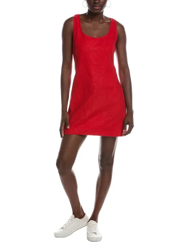 Linen Mini Dress