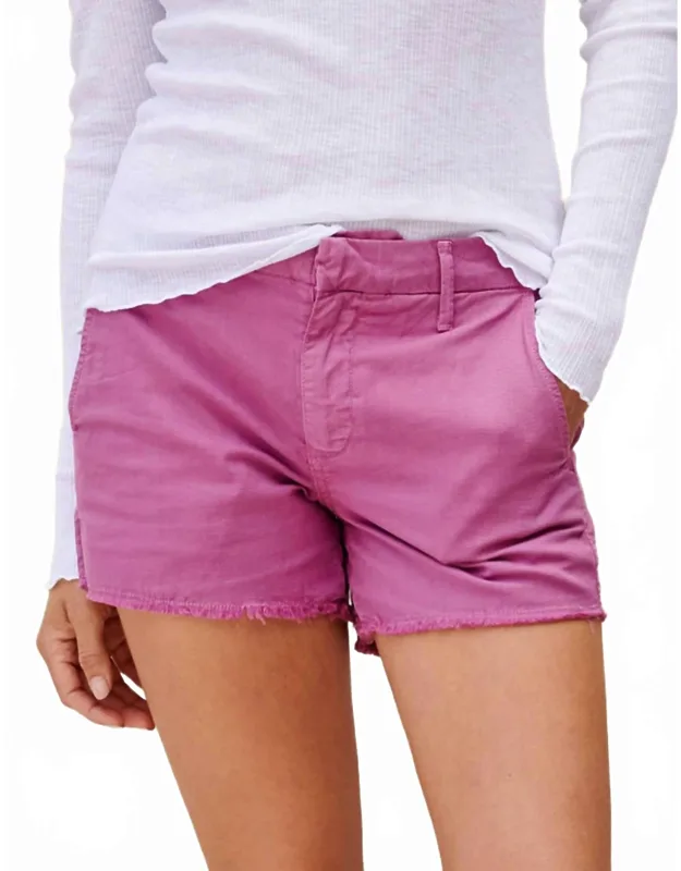 Raw Hem Shorts