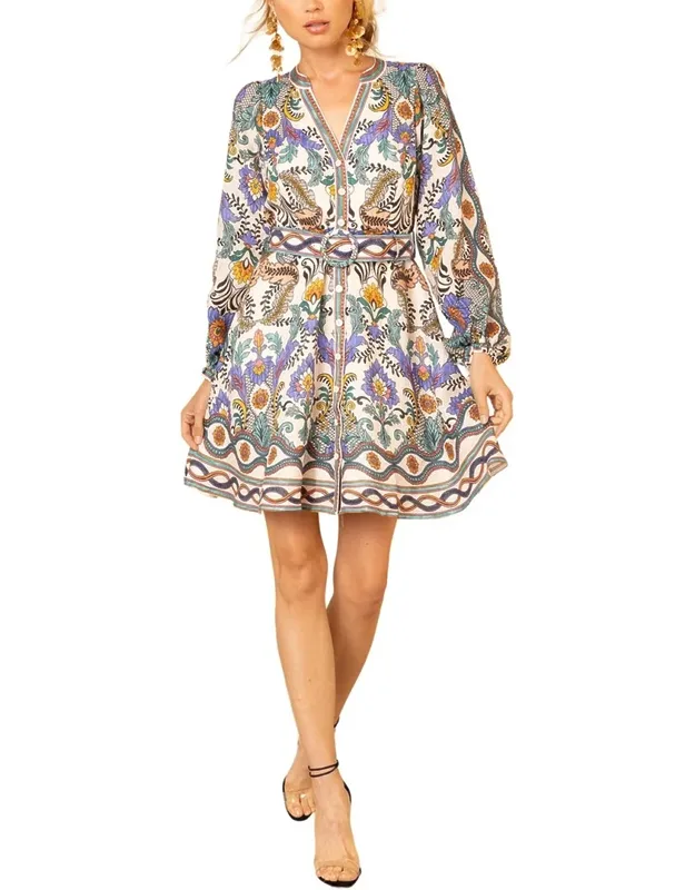 Linen Mini Dress