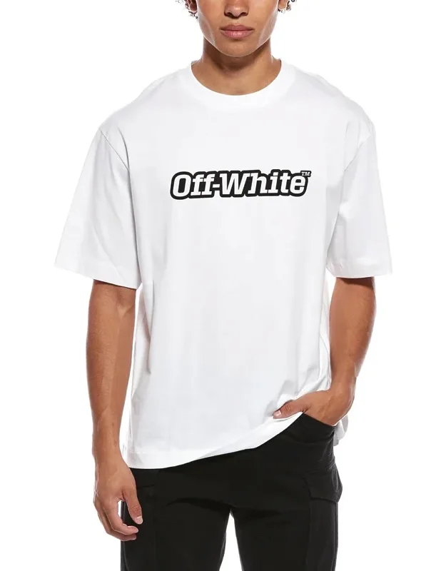 T-shirt With Crewneck And Ribbed Trim