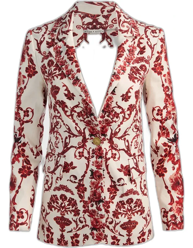 Notch-collar Blazer