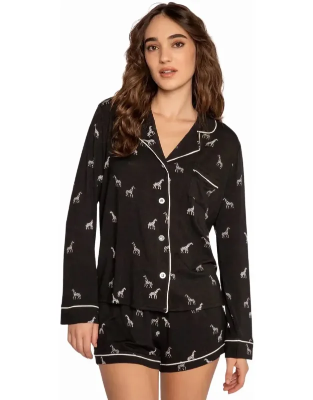 Giraffe Pajama Set