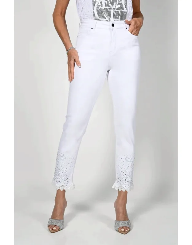 Embroidery Jeans