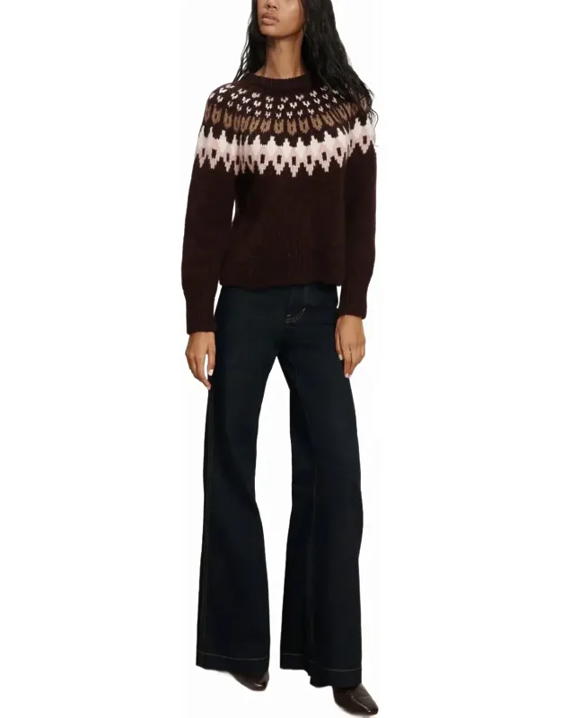 Fairisle Pullover Sweater