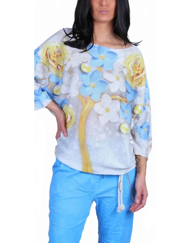 In Fiore Batwing Sweater