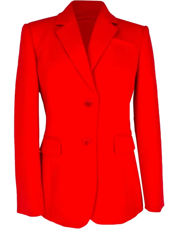 Single-breasted Blazer With Pockets