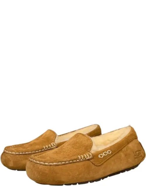 Ansley Suede Moccasin Slippers
