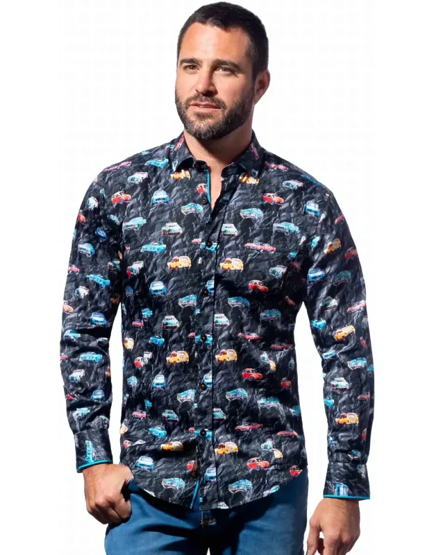 Night Cruise Button Down Shirt