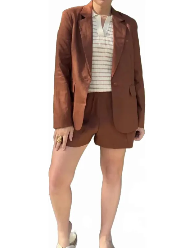 Single-breasted Blazer Jacket
