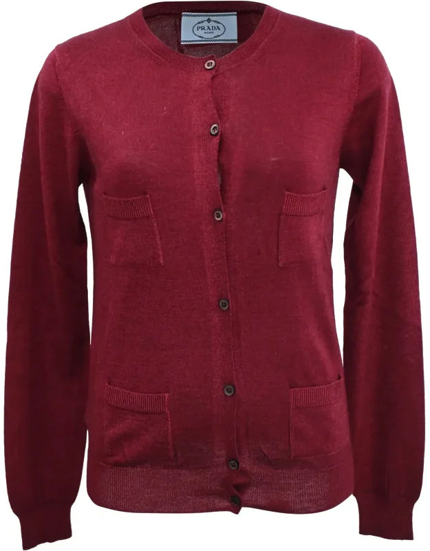 Buttoned Cardigan In Cashmere