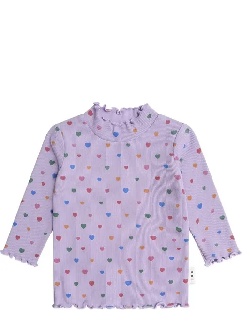 I Heart Cake Rib Skivvy Top