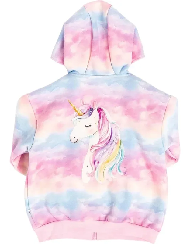 Head In The Pastels Zip-up Heavyweight Hoodie