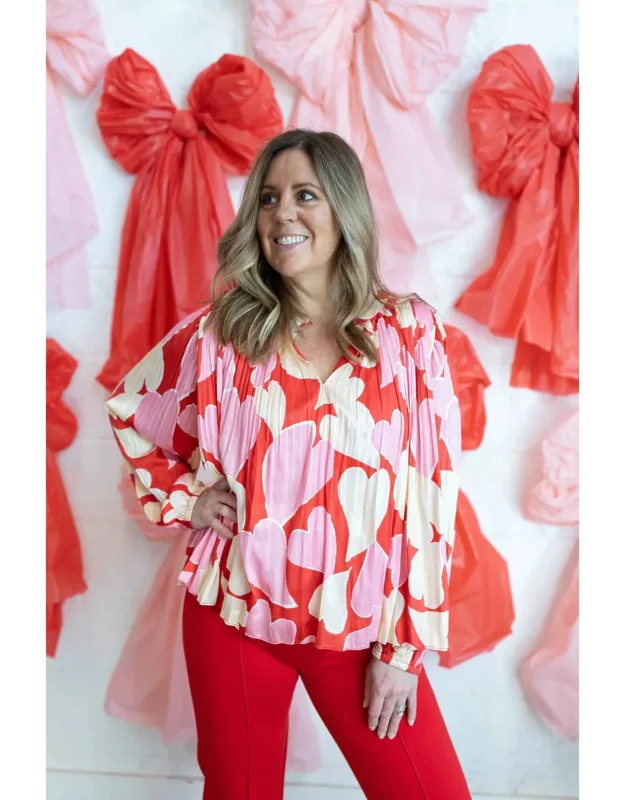 Juliette Heart Blouse