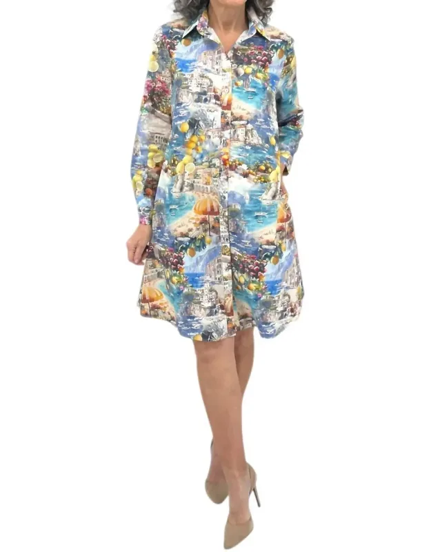 A-line Shirt Dress