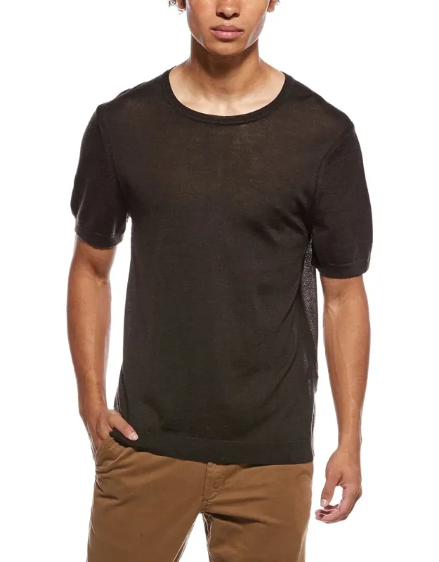 Aulton Knit Wool-blend T-shirt