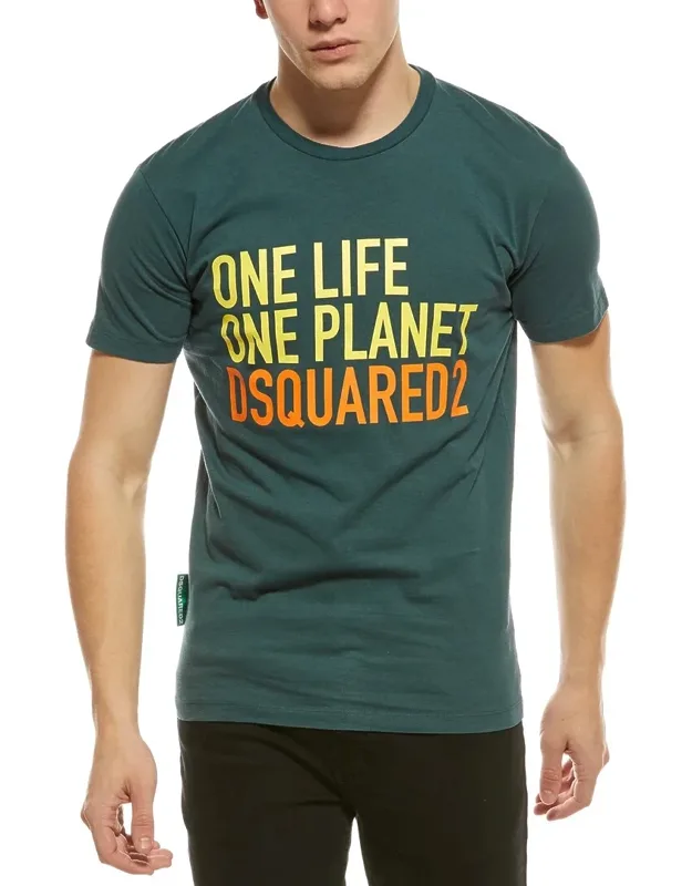 T-shirt With Graphic Design