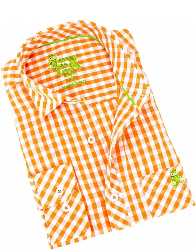 Harvard Yard Frog Linen Shirt