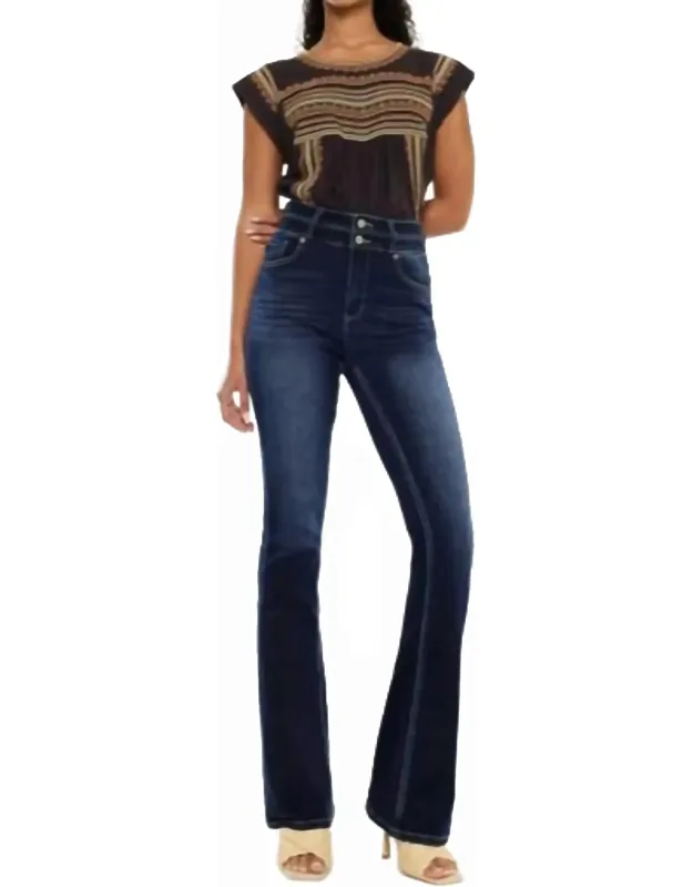 High Rise Skinny Bootcut Jeans