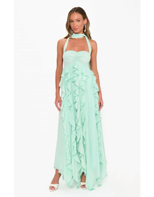 Ruffle Maxi Dress
