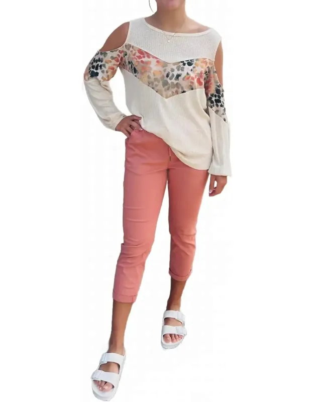Tapered Cropped Pants
