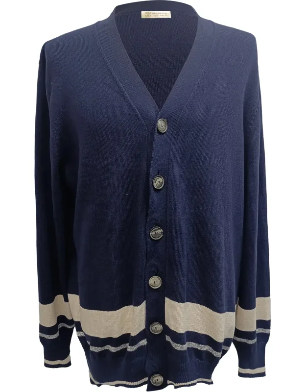 Knitted Buttoned Cardigan