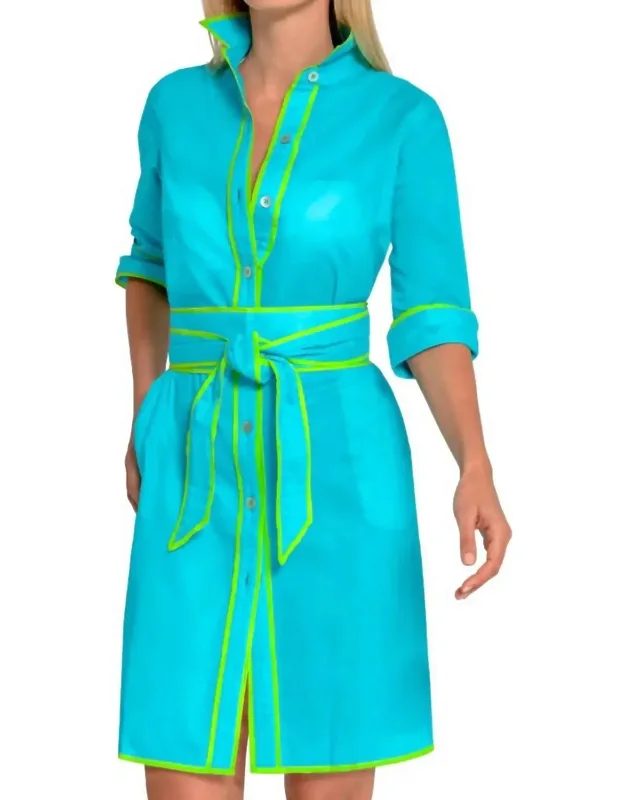 Cotton Shirt Tails Dress