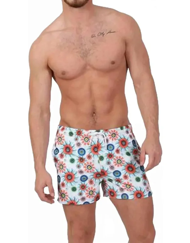 Floral Swim Trunks