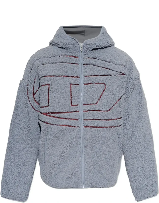 Textured Hooded Jacket