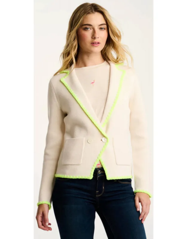 Stitchy Mix Blazer