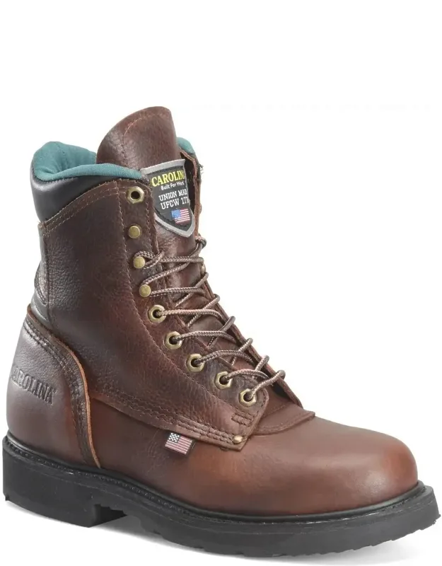 8" Steel Toe Work Boots