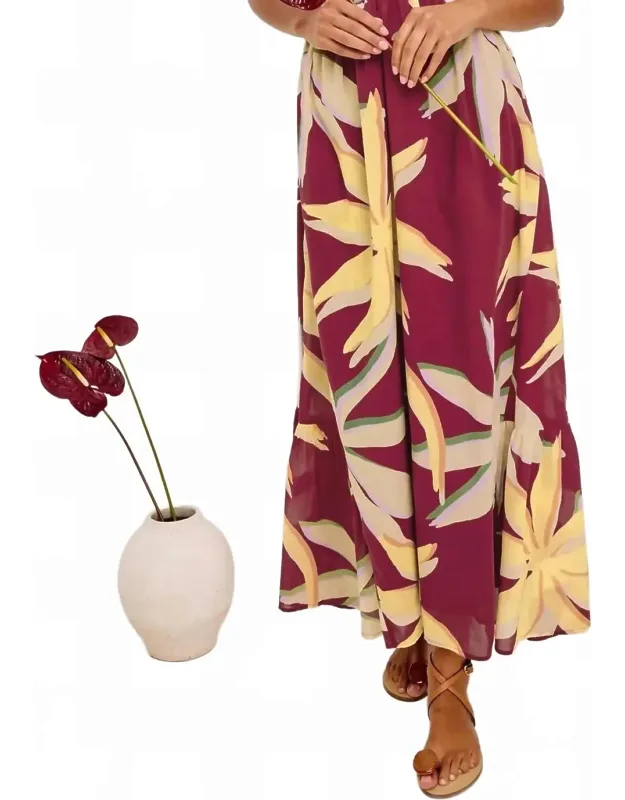 Palm Maxi Dress