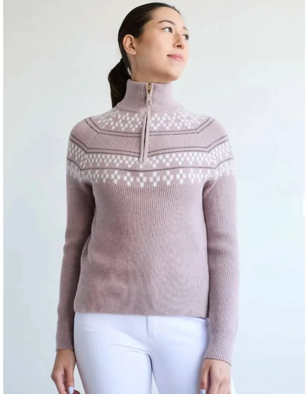 Geo Fairisle Sweater