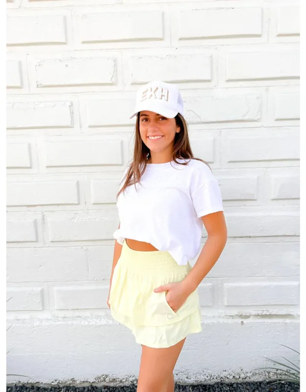 Ruffle Mini Skirt