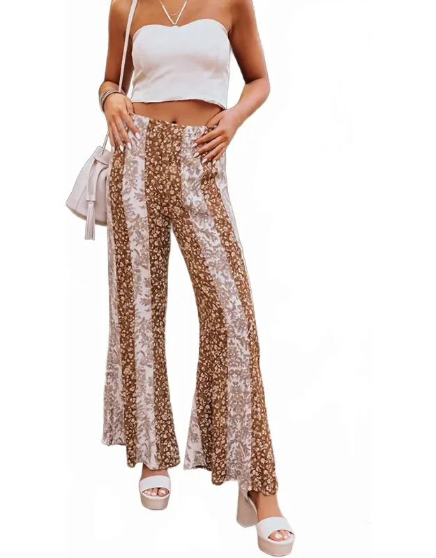High Waist Flare Pants