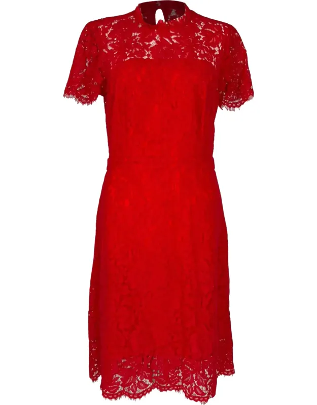 Alma Lace Mini Dress